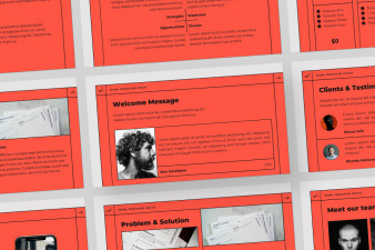 Minimal X Keynote Template